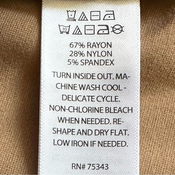 Joie Tan Blazer Jacket M NWT Gold Crest Buttons Fitted Stretch Career Work Chic - Picture 8 of 8